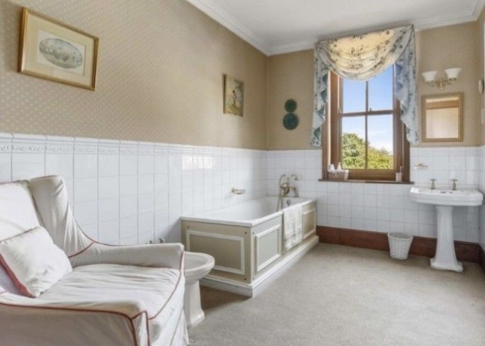 Bathroom at A Gothic Victorian Rectory Set In 7.3 Acres Of Garden For Filming, Essex
