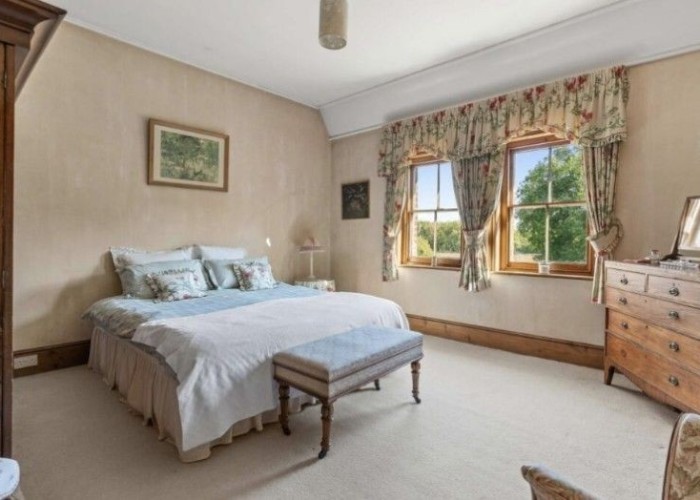 Bedroom (Double) at A Gothic Victorian Rectory Set In 7.3 Acres Of Garden For Filming, Essex