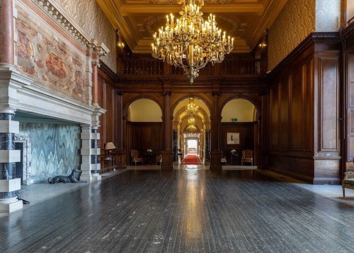 8. Ballroom, Fireplace