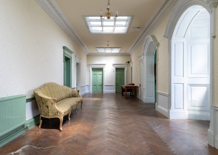 21. Skylight, Wooden Floor, Hallway