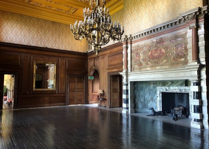 41. Fireplace, Wooden Floor