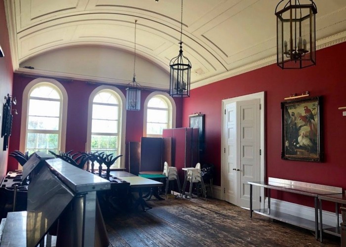 43. Styled Ceiling, Wooden Floor