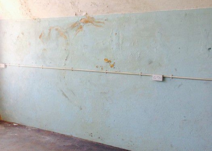Brick Wall at Prison & Interrogation Room Film Sets, Kent