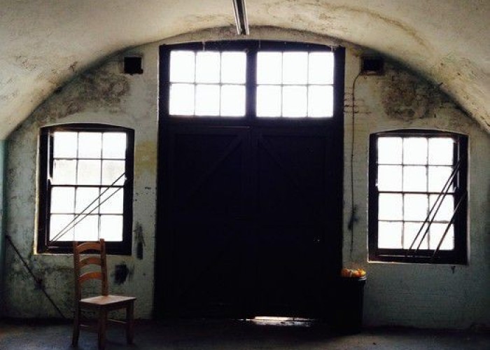 Vaulted Spaces at Prison & Interrogation Room Film Sets, Kent