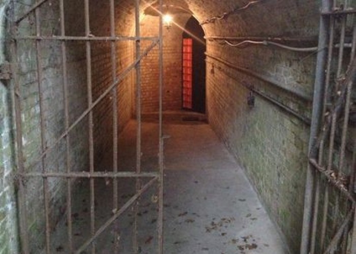 Tunnel at Prison & Interrogation Room Film Sets, Kent