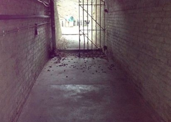Alley at Prison & Interrogation Room Film Sets, Kent