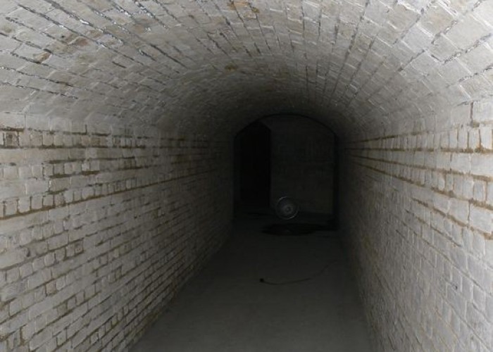 Tunnel at Prison & Interrogation Room Film Sets, Kent