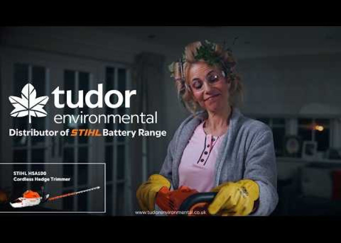 Tudor Environmental Presents... A Quiet Trim with the STIHL HSA100 Cordless Hedge Trimmer (TVC)