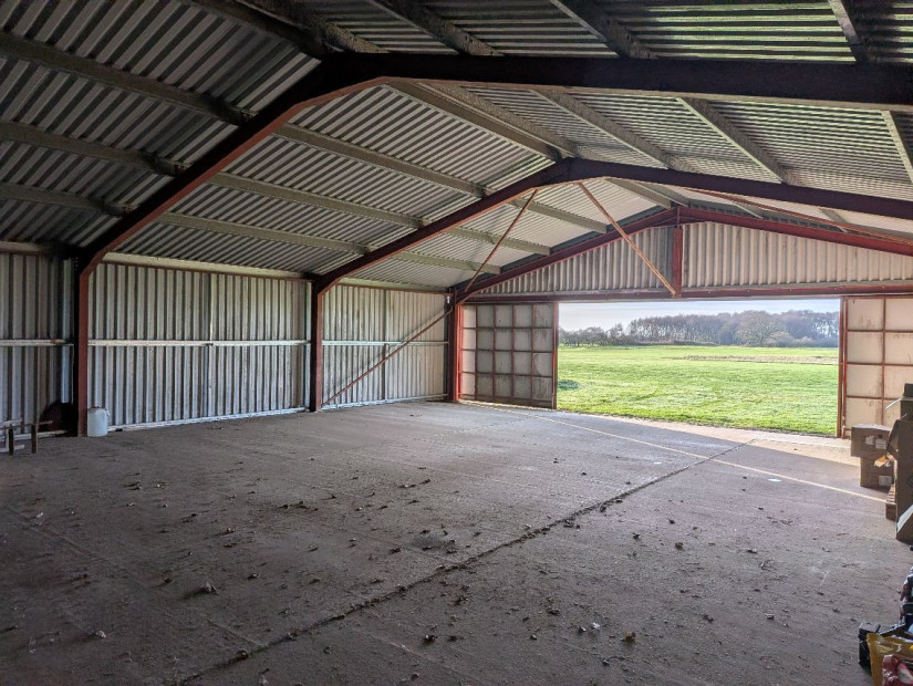 Outbuildings at Twenty One Acre Private Airfield And Runway For Filming, Lincolnshire
