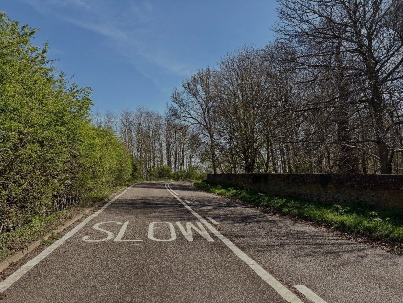 Road at A Fully Controllable Private A-Road Set For Filming, Hertfordshire