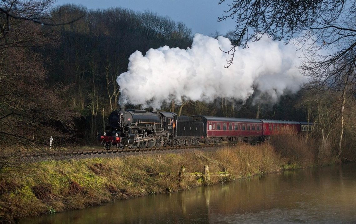 Filming Train Time Military Train For Filming